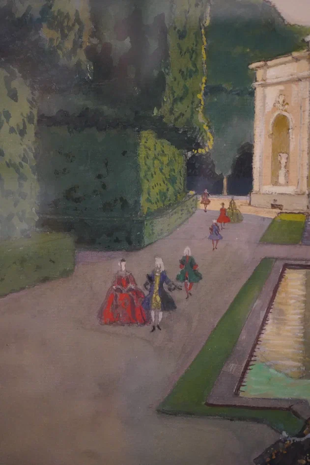  В рубрике « День шедевра» рассказываем об акварели Александра Бенуа «Версаль»
