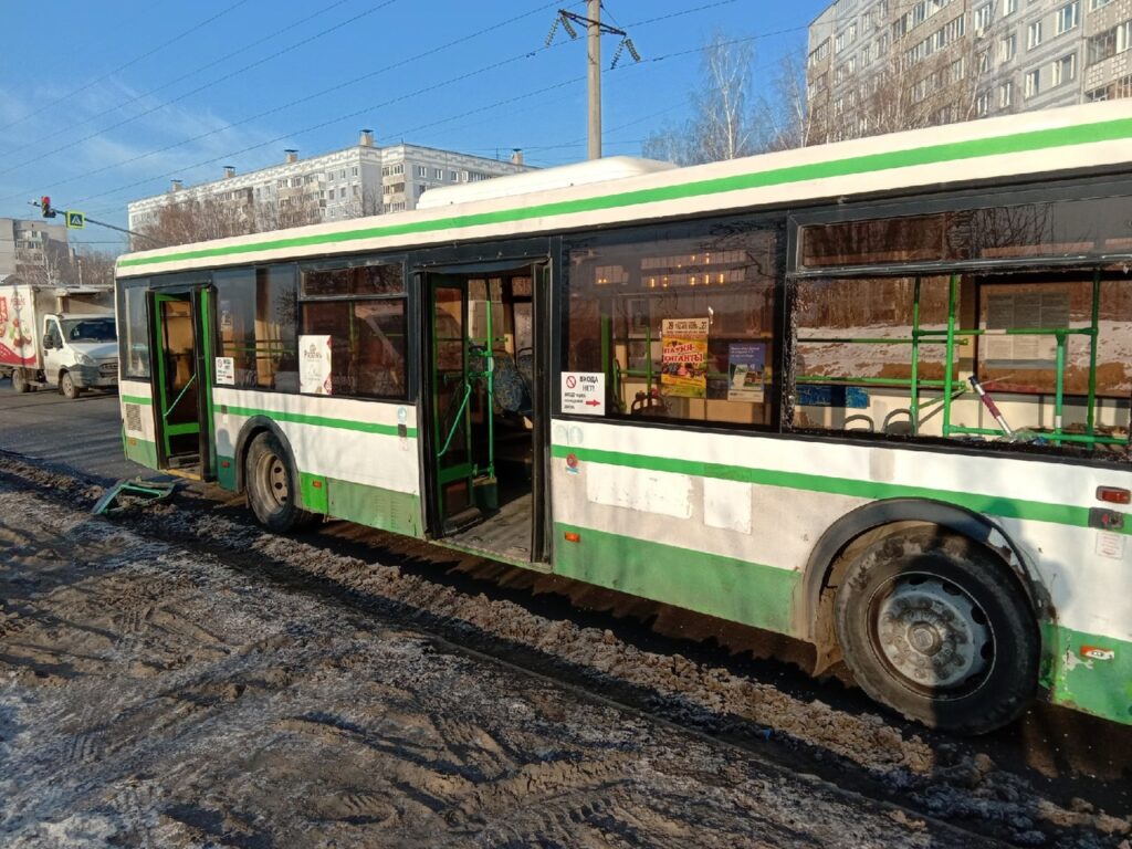 В Рязани произошло ДТП с рейсовым автобусом