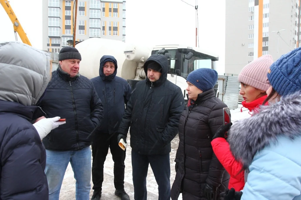 Елена Сорокина обсудила с подрядчиком проект нового детсада в Семчине