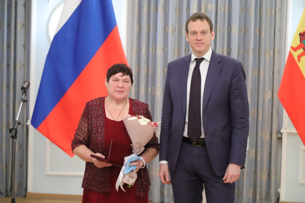 В правительстве Рязанской области вручили государственные и региональные награды