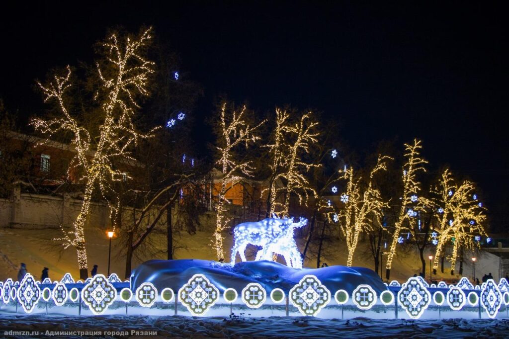 В Рязани стартовали новогодние мероприятия