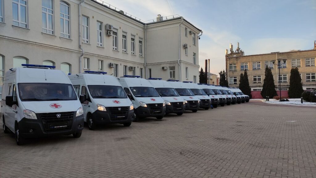 Рязанская область получила новые автомобили скорой помощи