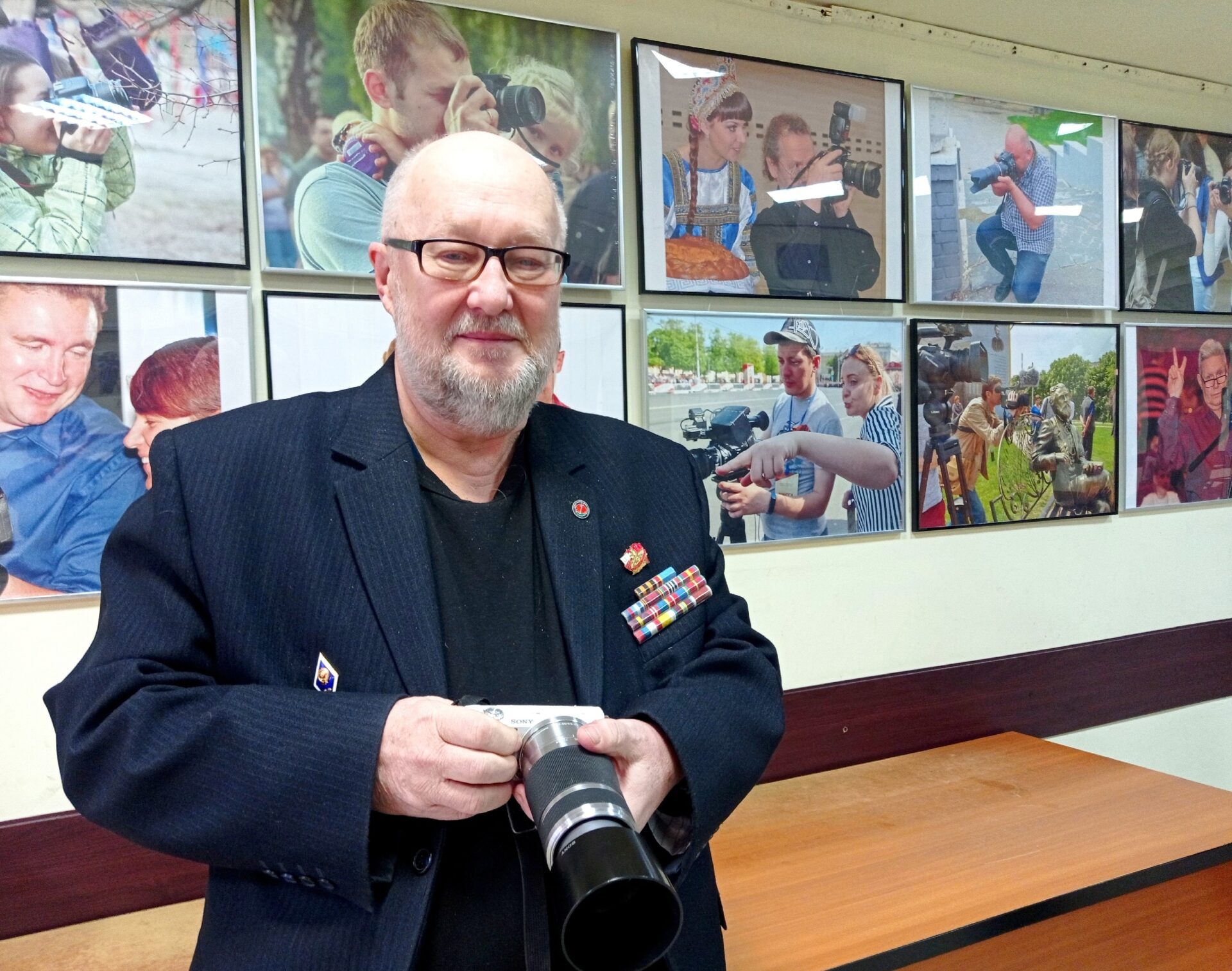 Рязанский фотокорреспондент Валентин Евкин показывает тех, кто остается за  кадром