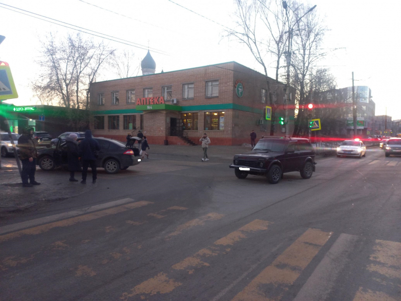 В ДТП на улице в Семашко Рязани пострадала 2-летняя девочка