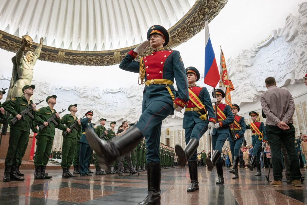 В Музее Победы приняли присягу новобранцы Преображенского полка из Рязанской области