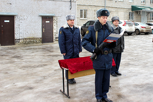 В УФСИН по Рязанской области приняли присягу молодые конвоиры