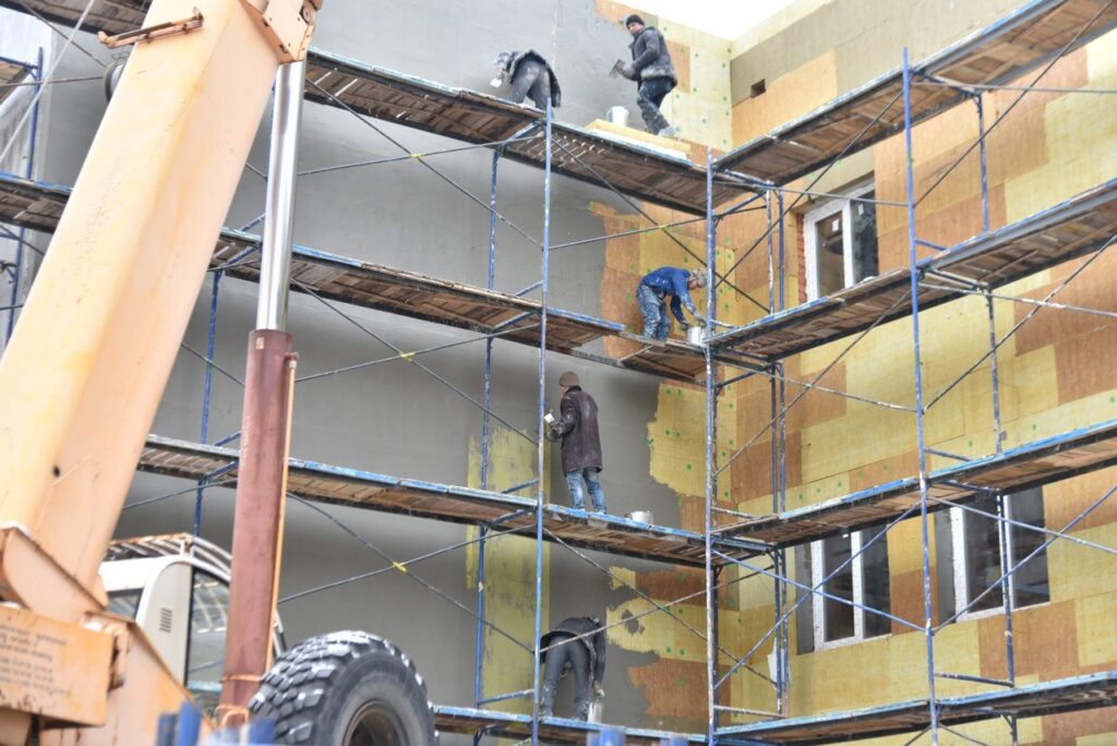 В Рязани продолжается реконструкция Детской школы искусств № 5