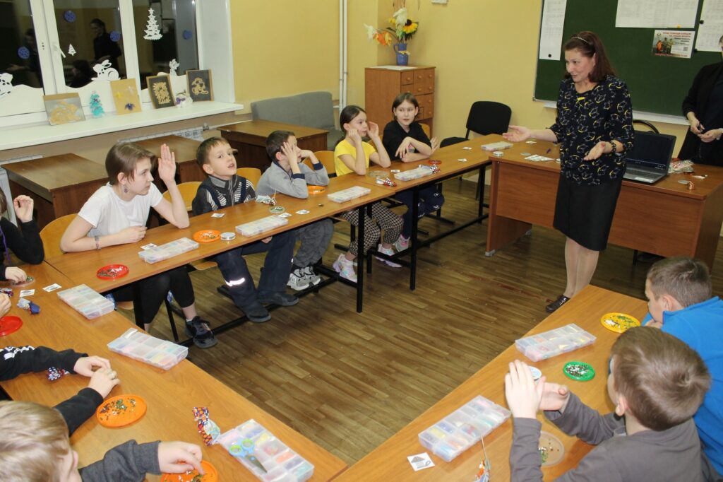 Рязанская областная детская библиотека провела в Солотче интерактив для детей из ЛНР и ДНР