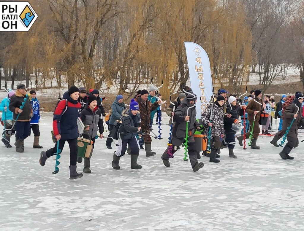 Рязанский зимний рыбатлон с суперклёвом показали по Первому каналу!