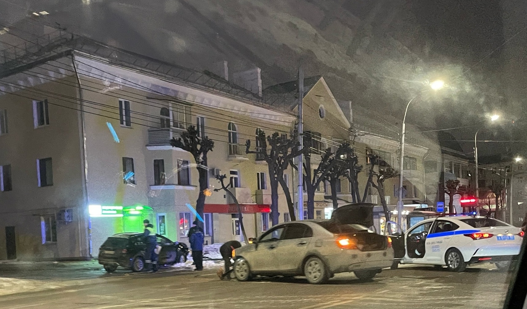 Жёсткое ДТП произошло на улице Дзержинского в Рязани | 18.02.2023 | Рязань  - БезФормата