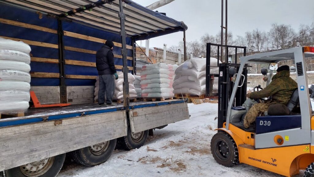 Рязанская область направила 20 тонн гуманитарного груза в Сирию