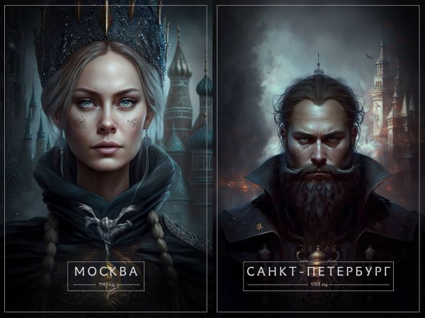 Девушка с огненными волосами: так видит Рязань нейросеть Midjourney Девушка с огненными волосами: так видит Рязань нейросеть Midjourney Изображения генерировались на основе текста.