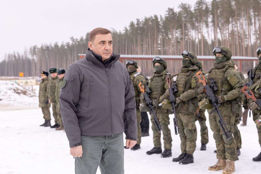 Опубликованы кадры подготовки мобилизованных на полигоне в Рязанской области