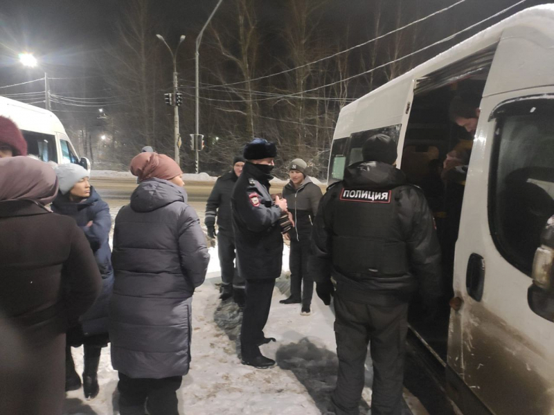 Рязанская полиция в ходе рейда поймала 9 нарушителей миграционного законодательства
