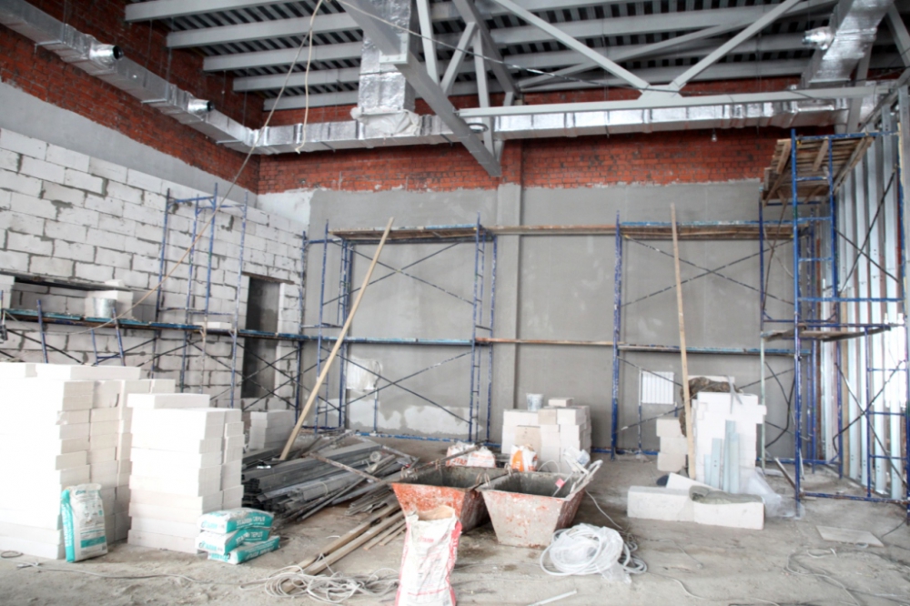 В Рязани продолжается реконструкция школы искусств № 5