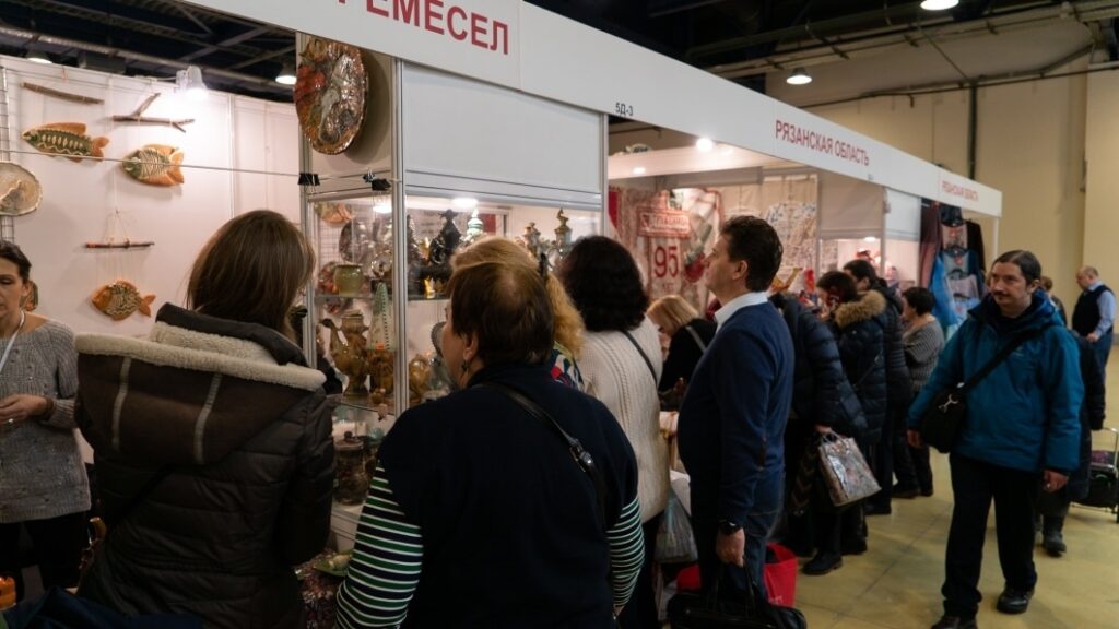 Изделия рязанских мастеров участвуют в выставке-ярмарке в московском «Экспоцентре»