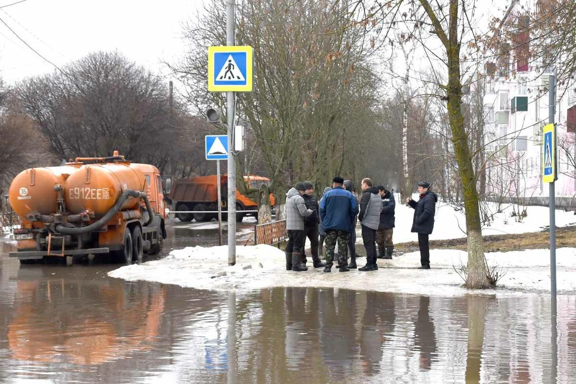 Почти все улицы Новомичуринска ушли под воду | 13.03.2023 | Рязань -  БезФормата