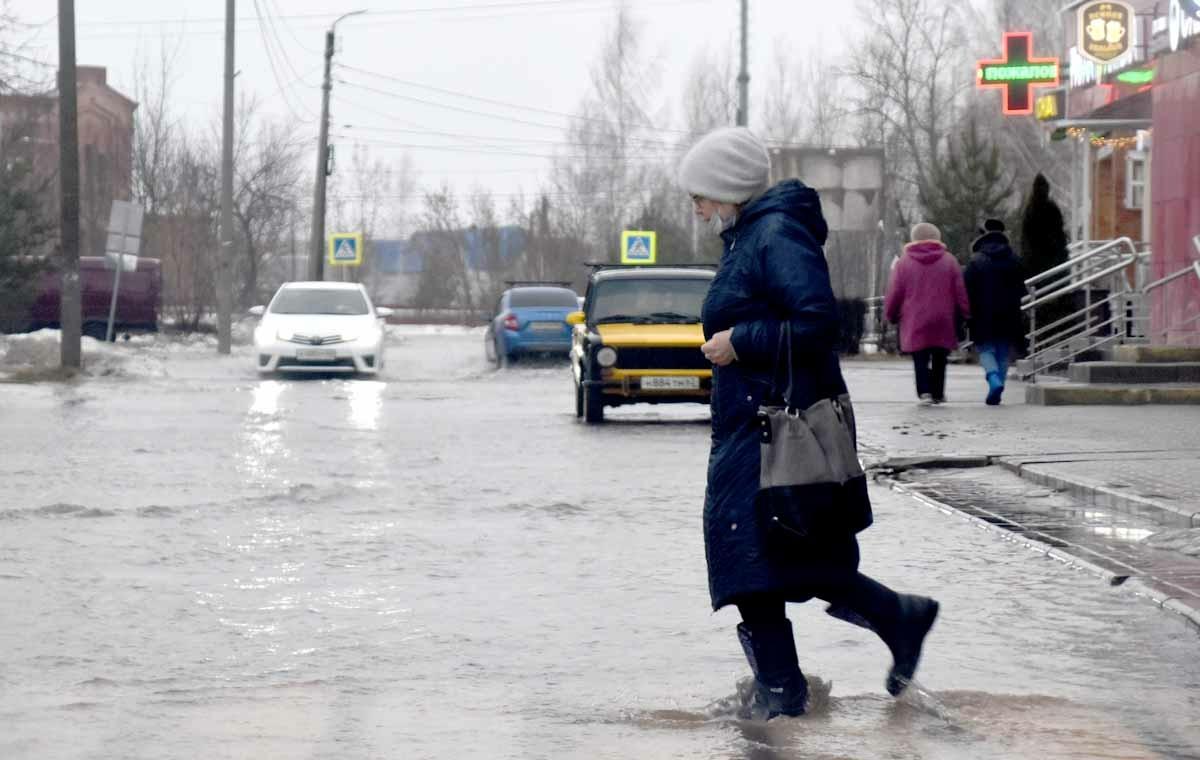 Почти все улицы Новомичуринска ушли под воду | 13.03.2023 | Рязань -  БезФормата