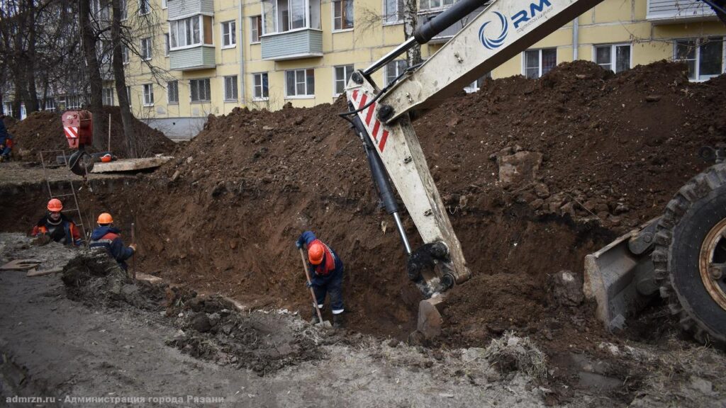 В четверг без отопления и горячей воды останутся дома на нескольких улицах Рязани