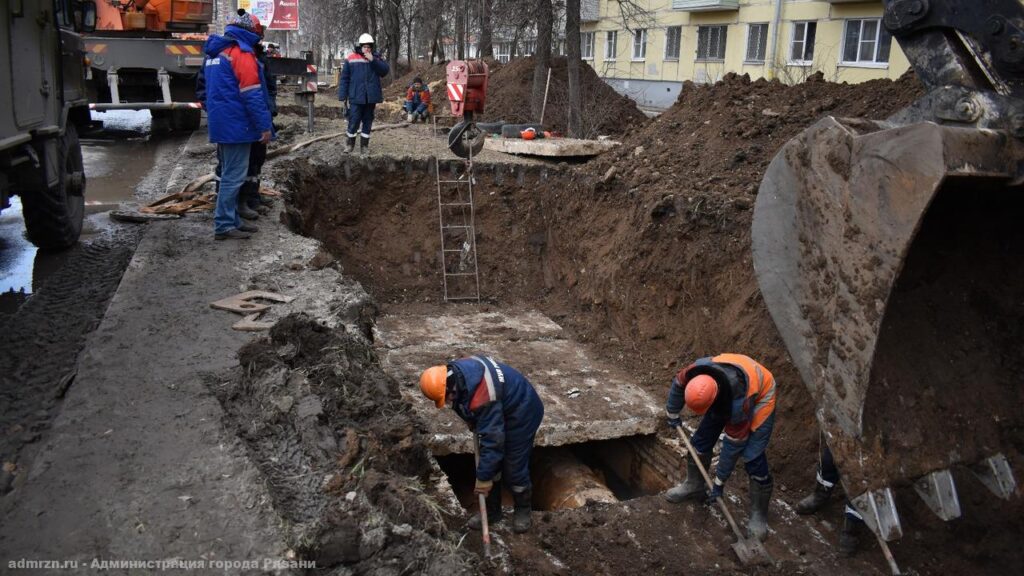 В четверг без отопления и горячей воды останутся дома на нескольких улицах Рязани