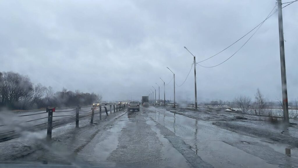 Рязанцы делятся в соцсетях фото затопленного города