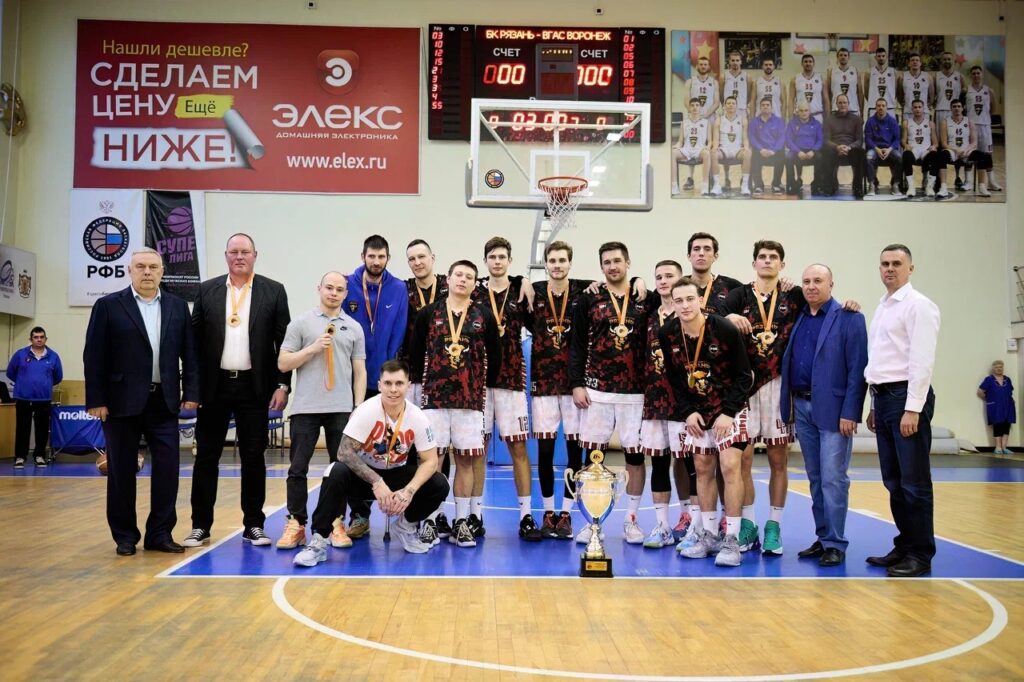 БК «Рязань» получил награды за победу в дивизионе «ЦФО»