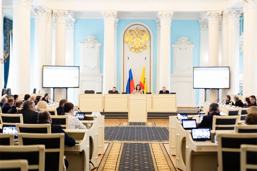В Рязанской областной Думе состоялось заседание Совета председателей представительных органов муниципальных образований региона