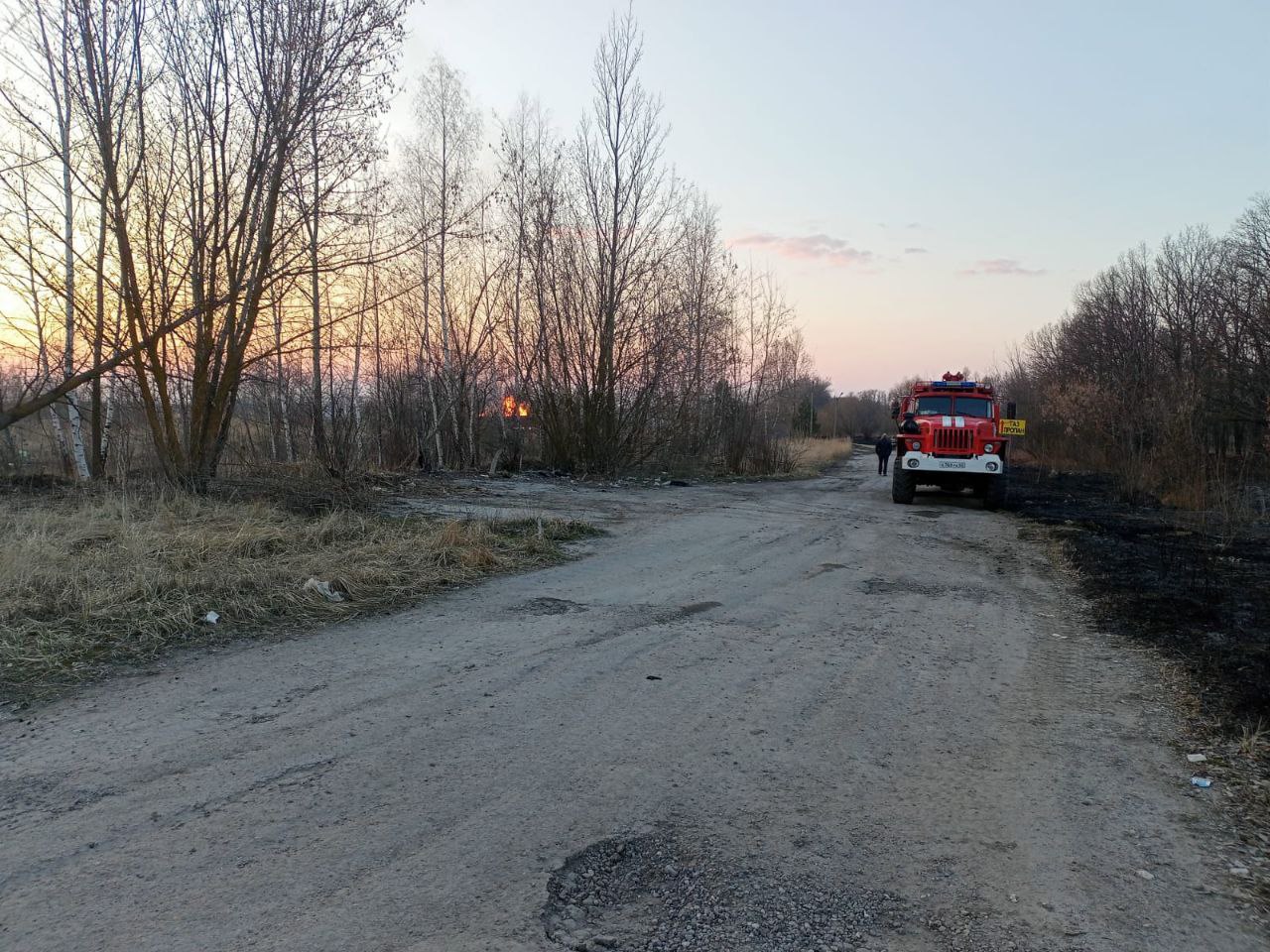 Пожар в скопине. Пожары в Рязанской обл.