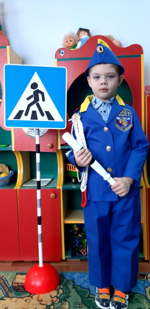 Для дошколят Скопинского района провели урок безопасного поведения на дорогах