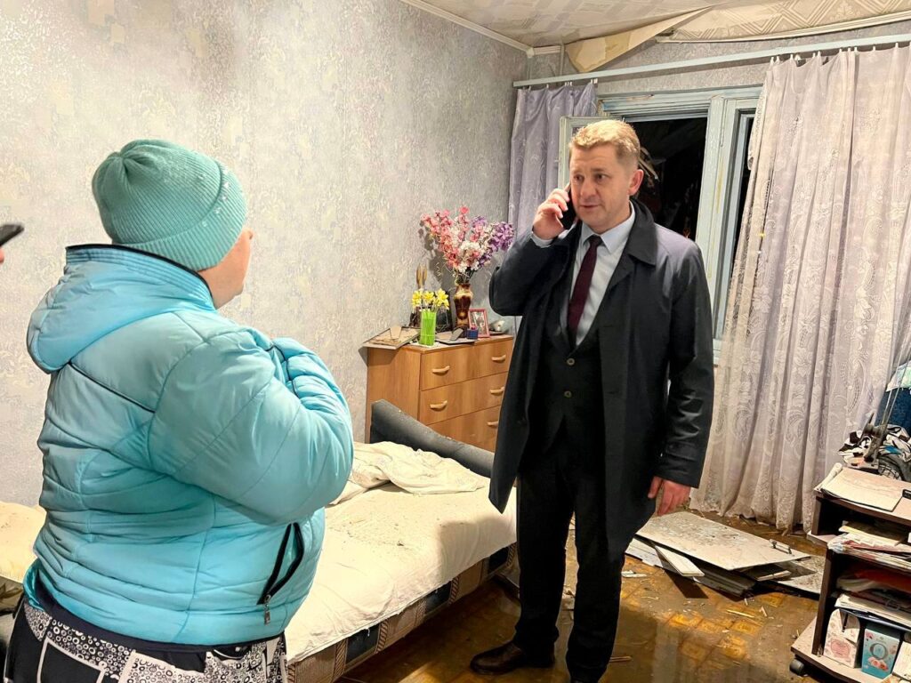 Мэр Белгорода опубликовал фотографии с места взрыва