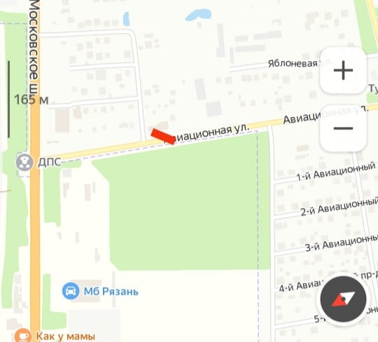 В Дягилеве на выезде из военного городка произошло ДТП