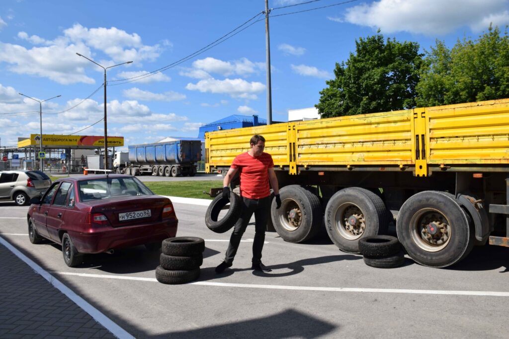 Рязанская НПК передала на утилизацию свыше 50 кубометров старых автопокрышек