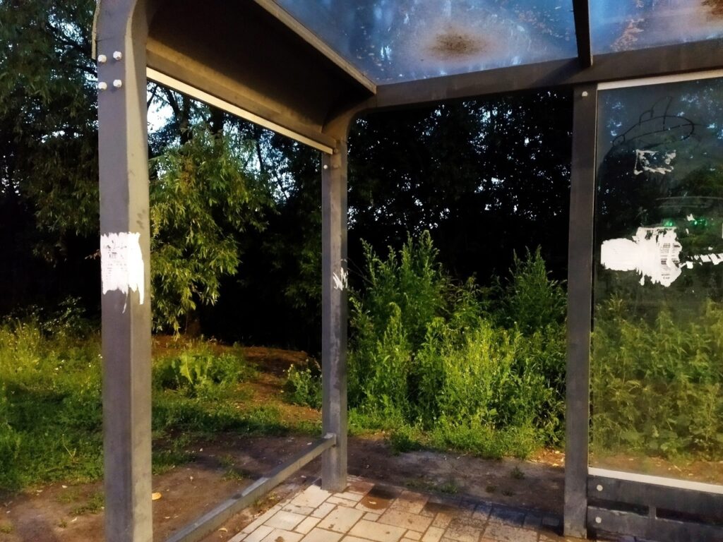 Вандалы в Дашково-Песочне разбивают остановочные павильоны Вандалы в Дашково-Песочне разбивают остановочные павильоны Фотографиями разбитых остановок рязанцы делятся в соцсетях.