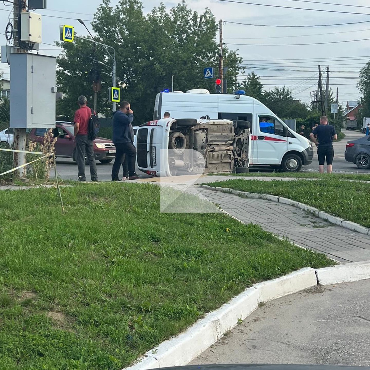 В ДТП в Дашково-Песочне перевернулась машина | 25.07.2023 | Рязань -  БезФормата