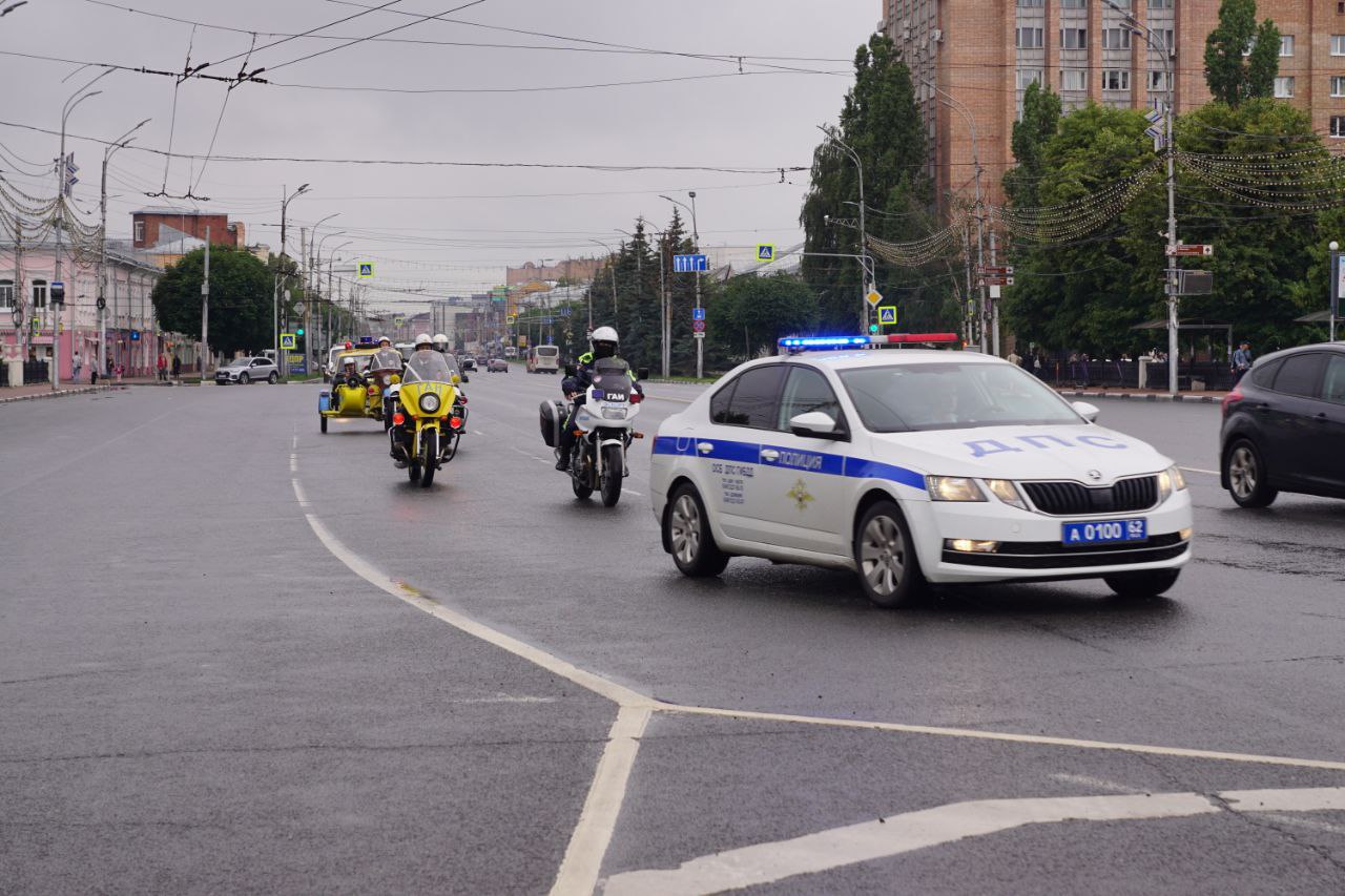 В Рязани прошла выставка-парад транспорта Госавтоинспекции и экстренных  служб