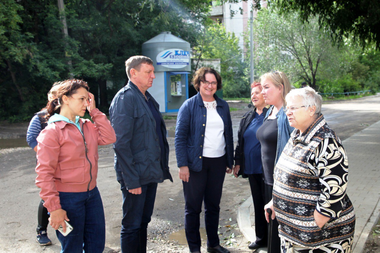 В Рязани состоялась приёмка двух благоустроенных территорий | 20.07.2023 |  Рязань - БезФормата