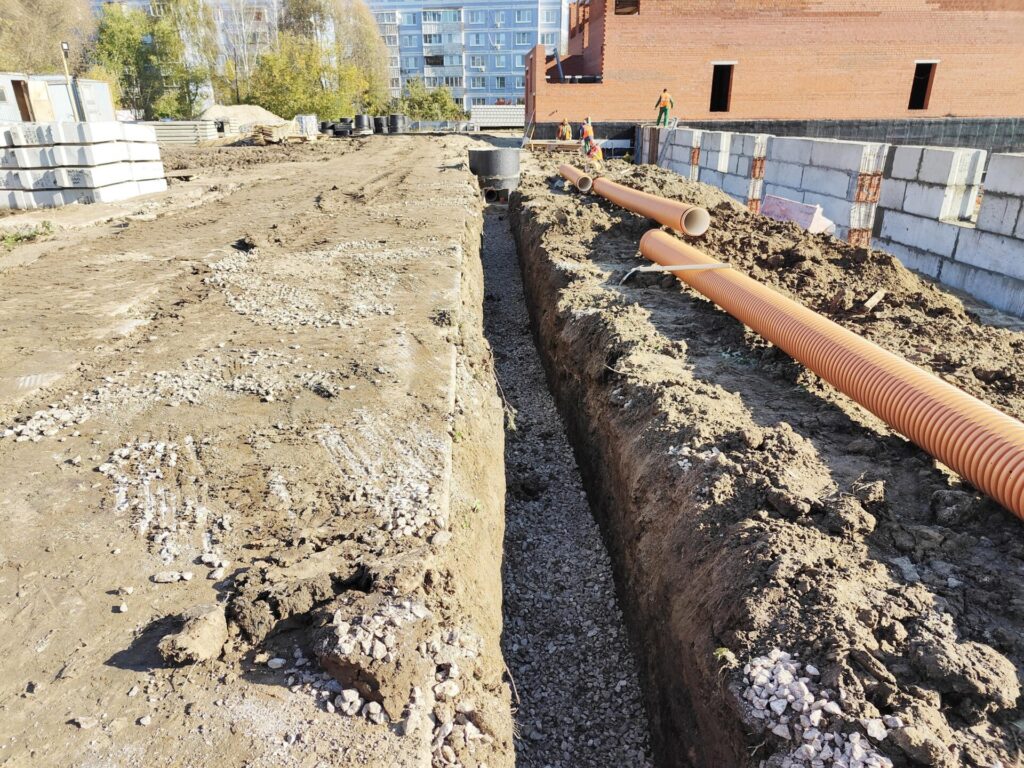 В Рязани продолжается строительство ФОКа в районе посёлка Мехзавода