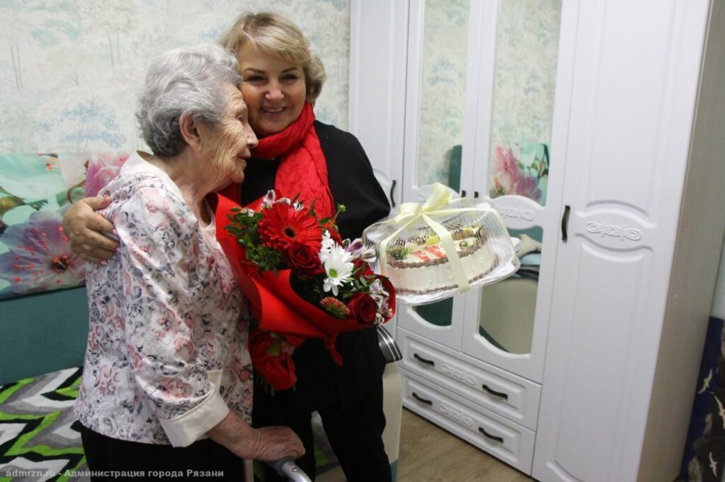 Рязанке, ветерану ВОВ Басе Митрофановой исполнилось 100 лет