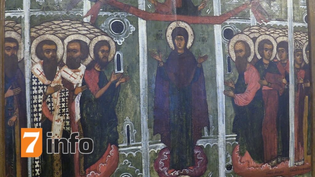 Покров Пресвятой Богородицы — история иконы из коллекции Рязанского художественного музея Покров Пресвятой Богородицы — история иконы из коллекции Рязанского художественного музея 14 октября православные христиане отмечают праздник Покров Пресвятой Богородицы.