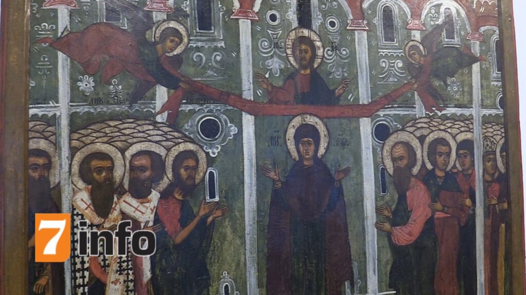 Покров Пресвятой Богородицы — история иконы из коллекции Рязанского художественного музея Покров Пресвятой Богородицы — история иконы из коллекции Рязанского художественного музея 14 октября православные христиане отмечают праздник Покров Пресвятой Богородицы.