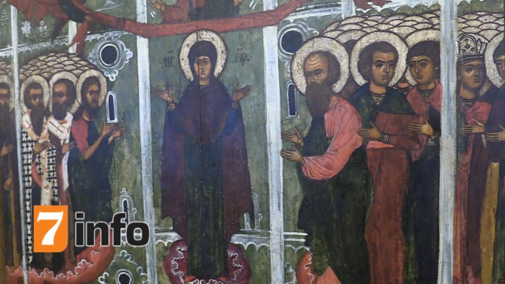 Покров Пресвятой Богородицы — история иконы из коллекции Рязанского художественного музея Покров Пресвятой Богородицы — история иконы из коллекции Рязанского художественного музея 14 октября православные христиане отмечают праздник Покров Пресвятой Богородицы.