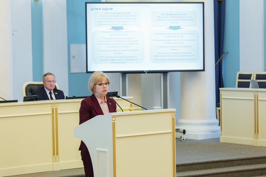 Депутаты в первом чтении приняли законопроект о бюджете Рязанской области на предстоящую трёхлетку Депутаты в первом чтении приняли законопроект о бюджете Рязанской области на предстоящую трёхлетку Накануне рассмотрения главного финансового документа области в первом чтении его параметры и основные характеристики парламентарии обсудили в рамках работы думских комитетов. Также бюджет на предстоящую трёхлетку прошёл публичные слушания.