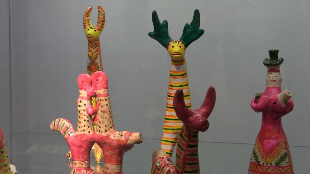 Филимоновская игрушка представлена в коллекции Рязанского художественного музея