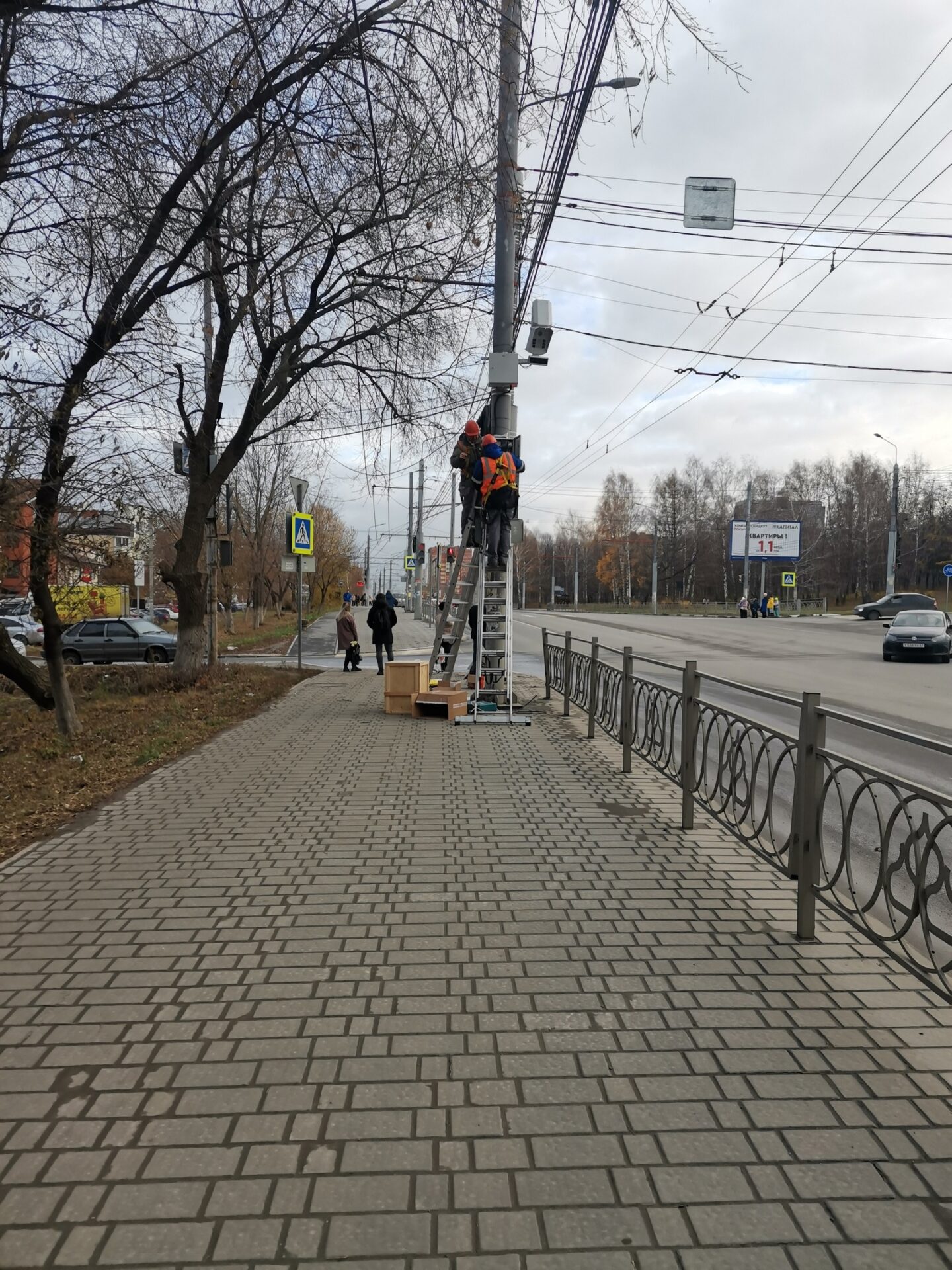 В Рязани на перекрестке Касимовского шоссе и Тимуровцев установили новую  камеру