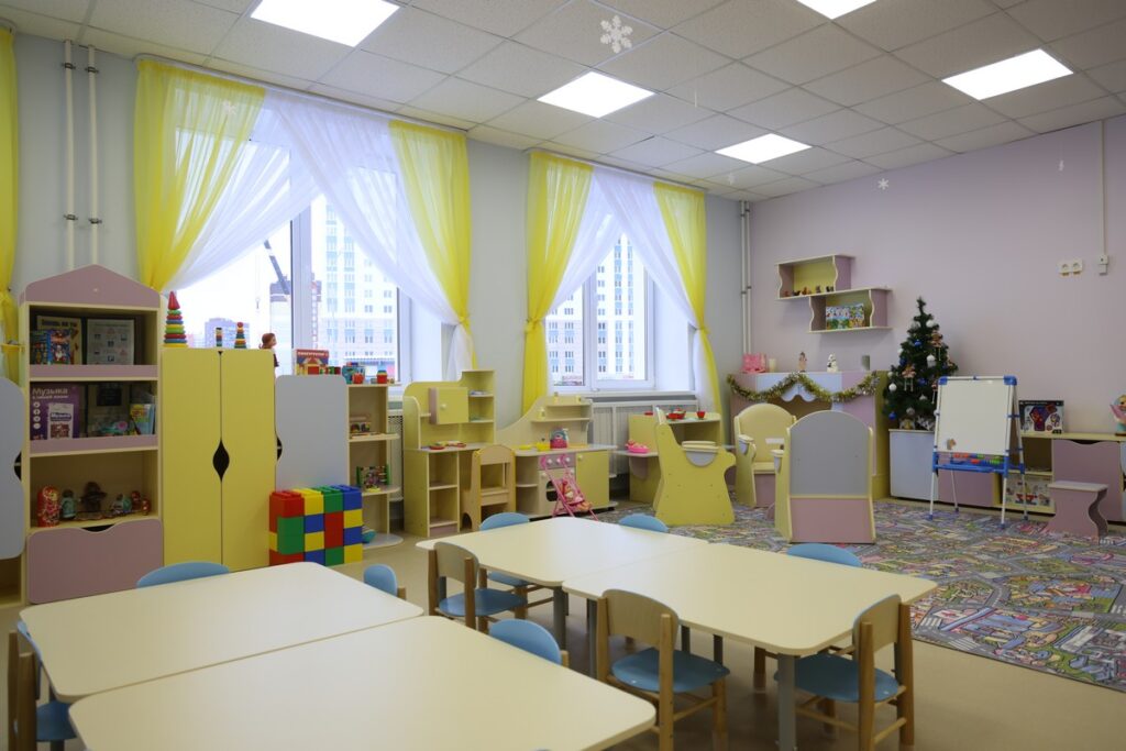 В рязанском Кальном открылся новый детский сад №40 В рязанском Кальном открылся новый детский сад №40 В нем предусмотрены 10 групп, три из которых – ясельные.