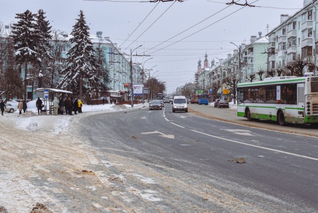 В Рязани отремонтировали дорогу к месту проведения детских новогодних спектаклей