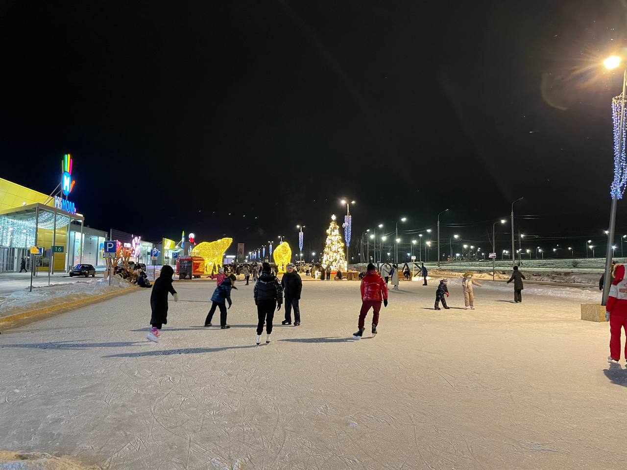 Новый каток «М5 Молл» пользуется большой популярностью у рязанцев