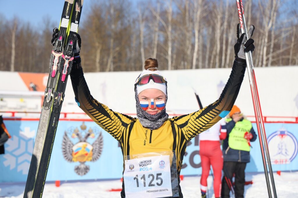 На старт «Лыжни России» 10 февраля вышли 4500 рязанцев