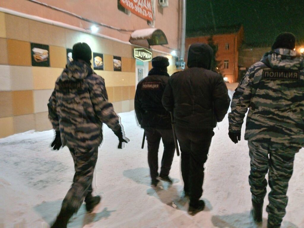 В Рязани заметили наряды полиции