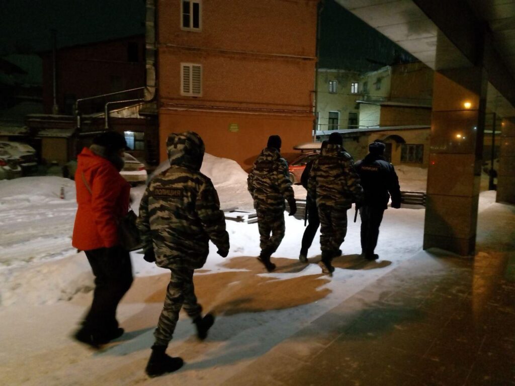 В Рязани заметили наряды полиции